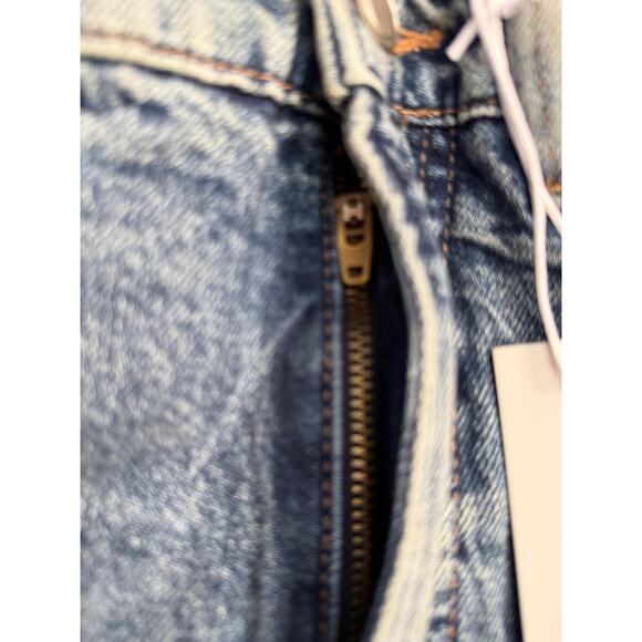 Good American Jeans Womens 8 Good Extreme Barrel High Rise Wide Leg Denim NWT - Picture 9 of 16